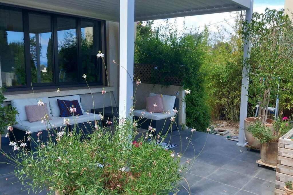 Villa Magali Grande Terrasse Vue Mer, Jardin, Proche Port La Ciotat Exterior photo