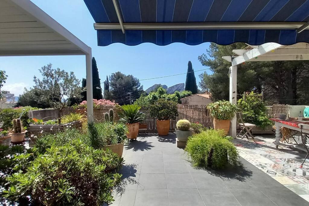 Villa Magali Grande Terrasse Vue Mer, Jardin, Proche Port La Ciotat Exterior photo